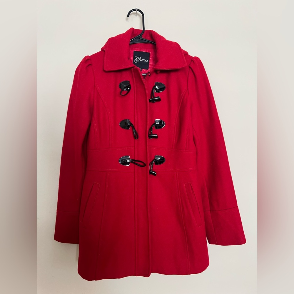 Guess red petticoat in SMALL, excellent condition